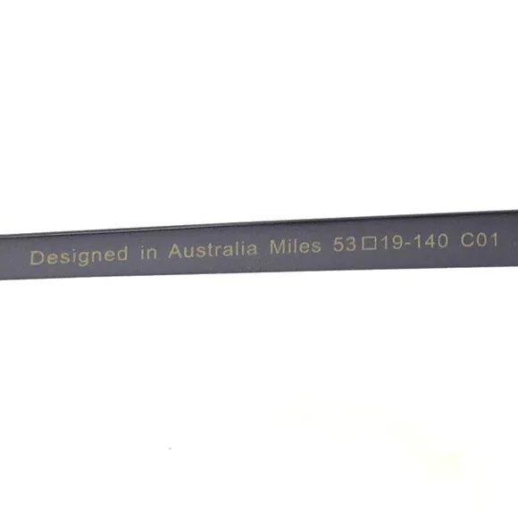 Iconik Eyeglasses Frames Miles C01 Black Gray Rectangular Full Rim 53-19-140 - Picture 10 of 12